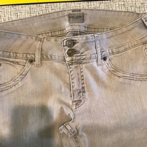 SOLD -Hudson Flare leg Lt wash denim